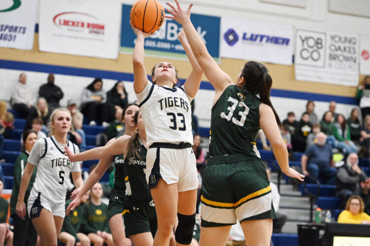 Lady Tigers score 30 in third for win